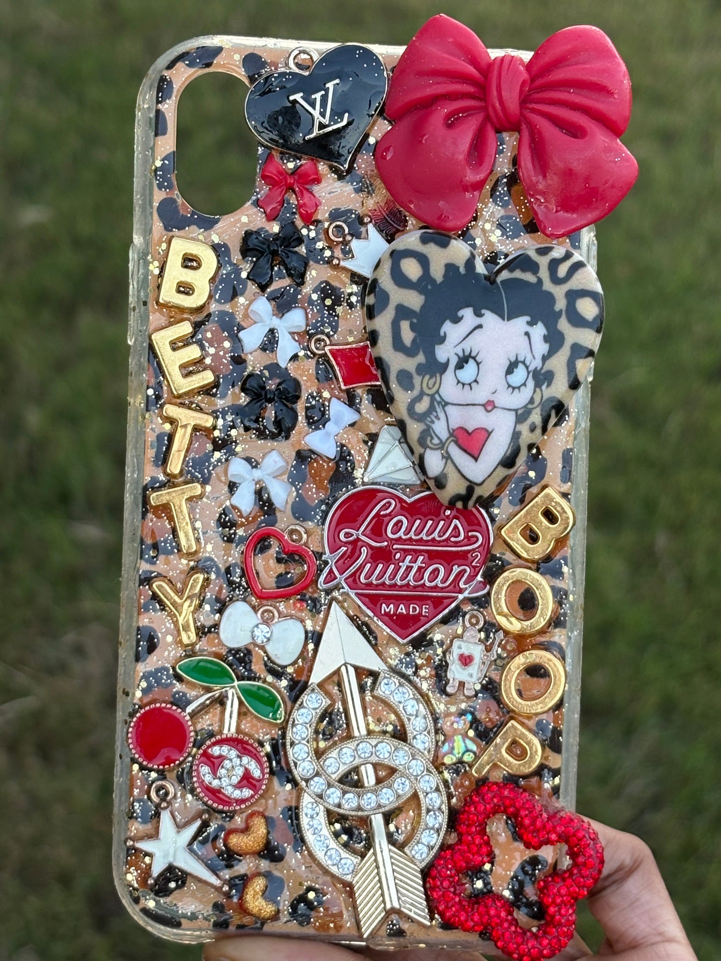 Custom Betty Boop XR/iPhone 11 ❤️🐆