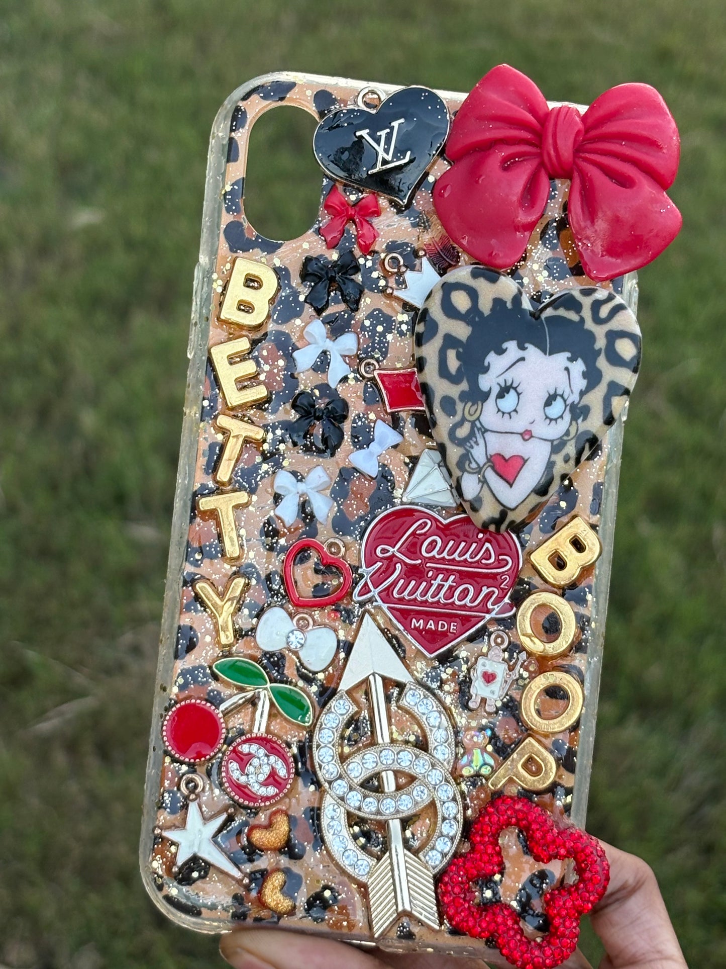 Custom Betty Boop XR/iPhone 11 ❤️🐆