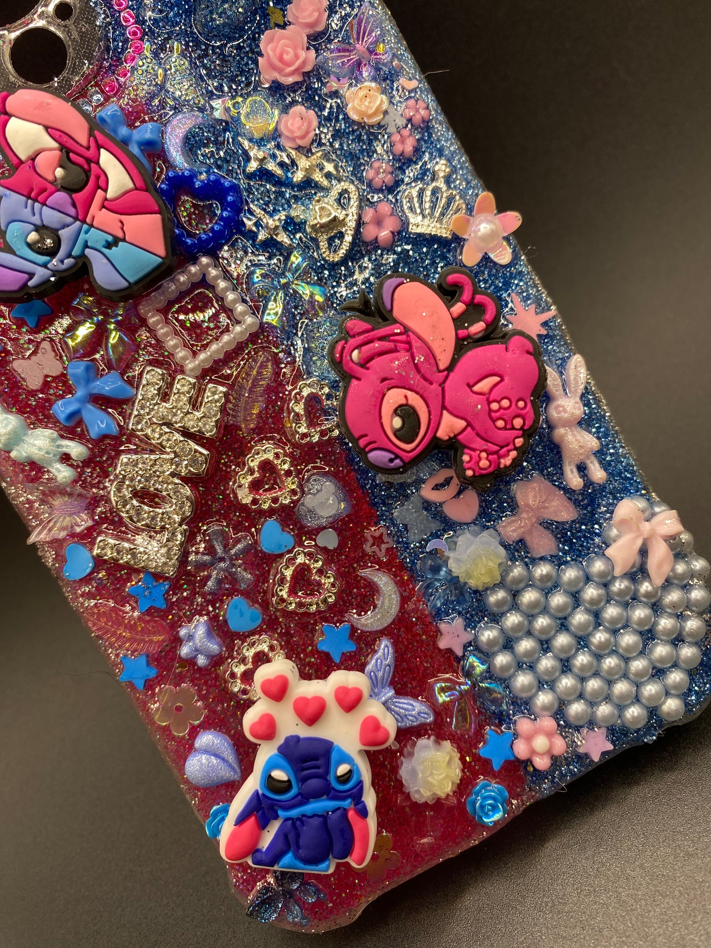 Stitch&Angel🩷💙 Themed case iPhone 15pro