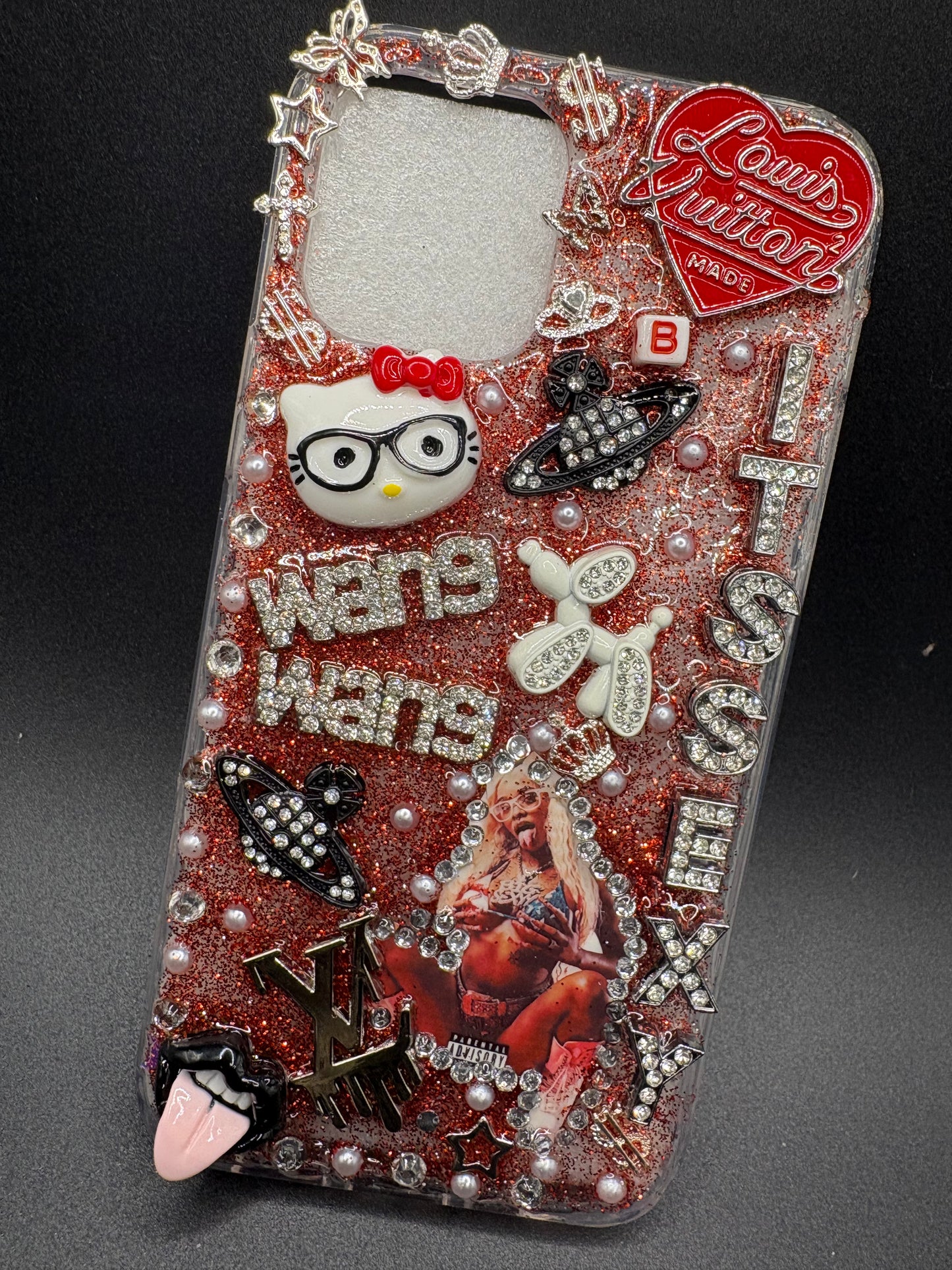 Sexy Red Luxe Case💋🖤 iPhone 12/12Pro