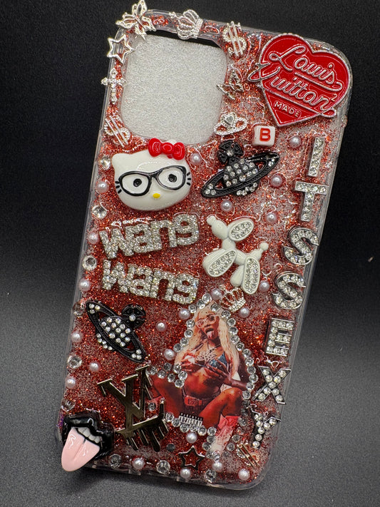 Sexy Red Luxe Case💋🖤 iPhone 12/12Pro